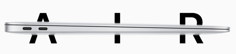 MacBook Air 2018 толщина