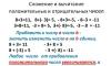 Правила и примеры сложения и вычитания отрицательных чисел